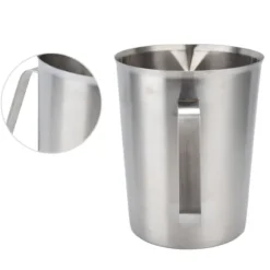 Mätkopp i rostfritt stål för skumning av kaffemjölk - Korrosionsbeständig med skala - 1500ML