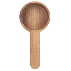 Mätsked i trä för kaffe, kökssoppa, måttsked för kaffebönor, 8g