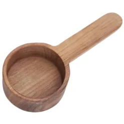 Mätsked i trä för kaffe, kökssoppa, måttsked för kaffebönor, 8g
