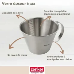 Måttglas 1 liter Zenker Smart Pastry