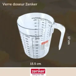 Måttglas 1 liter Zenker Smart Pastry