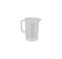 Måttkanna 1L vit