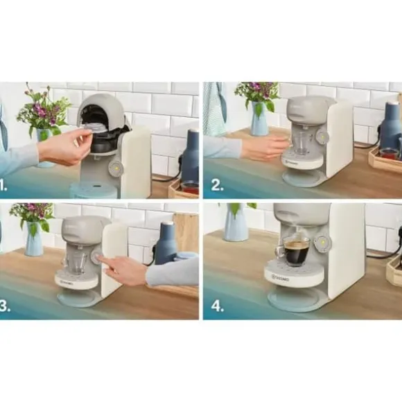 Multidryckemaskin - BOSCH - TASSIMO - T16 Finesse vanilj - 1400 W