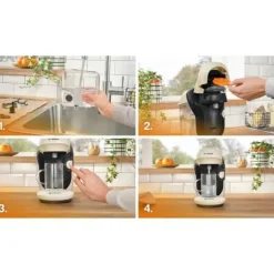 Multidryckesmaskin - BOSCH - TASSIMO - T11 Stil vanilj - 1400 W