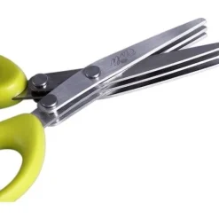 Multifunktion Muti Layers Rostfritt stål Knivar Flerlagers kökssax Cutter Scallion Ört Tvätta Krydda Gör Matlagning