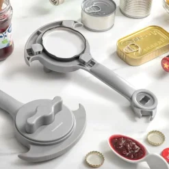 Multifunktionell Burk- och Kapsylöppnare