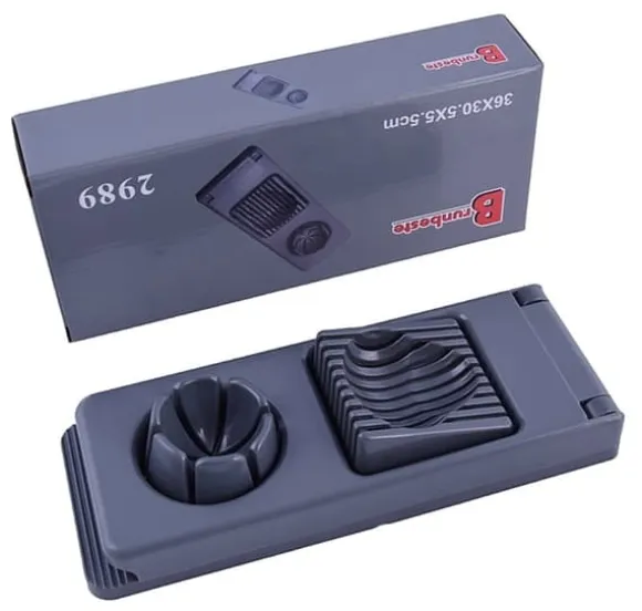 Multifunktionell 2-i-1 kokt äggskärare