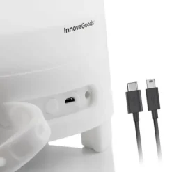 Multifunktionell iskubshink - LED - Bluetooth-högtalare - 7 färger - Laddningsbar - IPX4