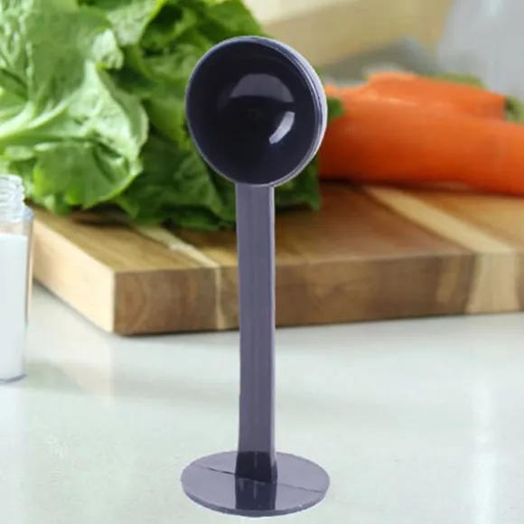 Multifunktionell kaffesked - Livsmedelskvalitet PP, Dual Purpose, Double Ended - Köksprylar