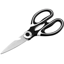 Multifunktionell sax med elektropläterat skydd (2,5 mm tjockt) och slida