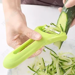 Multifunktionell skärare - TECH DISCOUNT - 3-i-1 - Rostfritt stål - Anti-glid - Ergonomisk