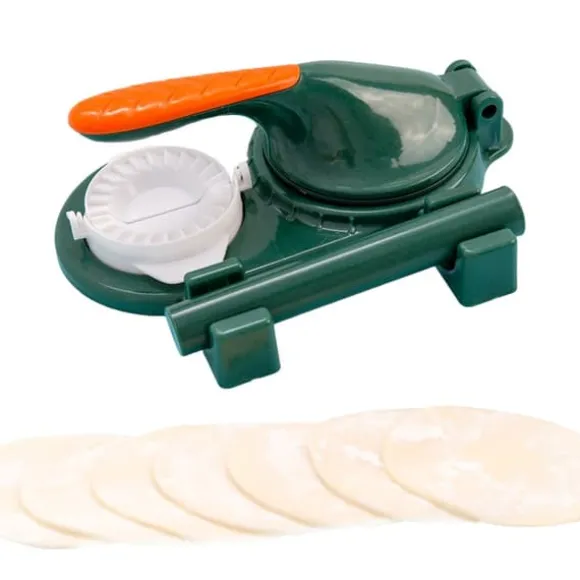 Multifunktionell tryckknödelinpackningsmaskin Köksmanuell dumplinginpackningsmaskin