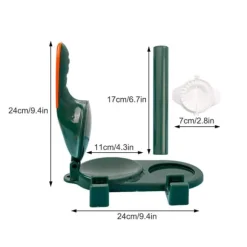 Multifunktionell tryckknödelinpackningsmaskin Köksmanuell dumplinginpackningsmaskin