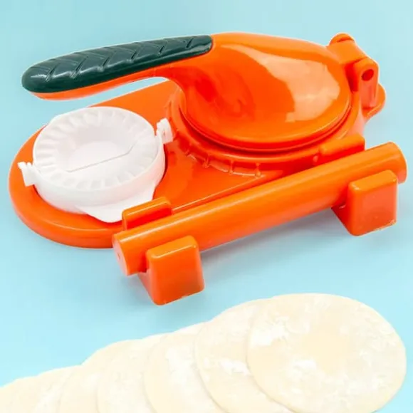 Multifunktionell tryckknödelinpackningsmaskin Köksmanuell dumplinginpackningsmaskin