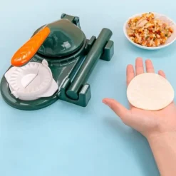 Multifunktionell tryckknödelinpackningsmaskin Köksmanuell dumplinginpackningsmaskin