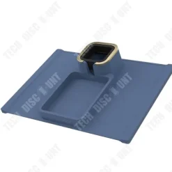 Multifunktionella underlägg - TD® - Silikon - 42,5x32 cm - Ram i guldmetall - Värmebeständig