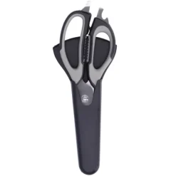 Multifunktions Kökssax Kraftig Matsax Kött Fisk Grill Matlagningsverktyg Svart