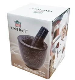 Murbruk med granitbeläggning 12x12cm KINGHOFF KH-1680