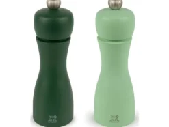 Młynek do przypraw Peugeot Peugeot Tahiti pepper/salt mill set 2 pieces 15 cm green