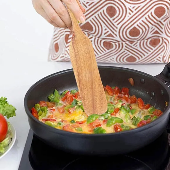 Myqqhbs Spurtle träset handgjort, hållbart, skotskt