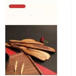 Myqqhbs Spurtle träset handgjort, hållbart, skotskt