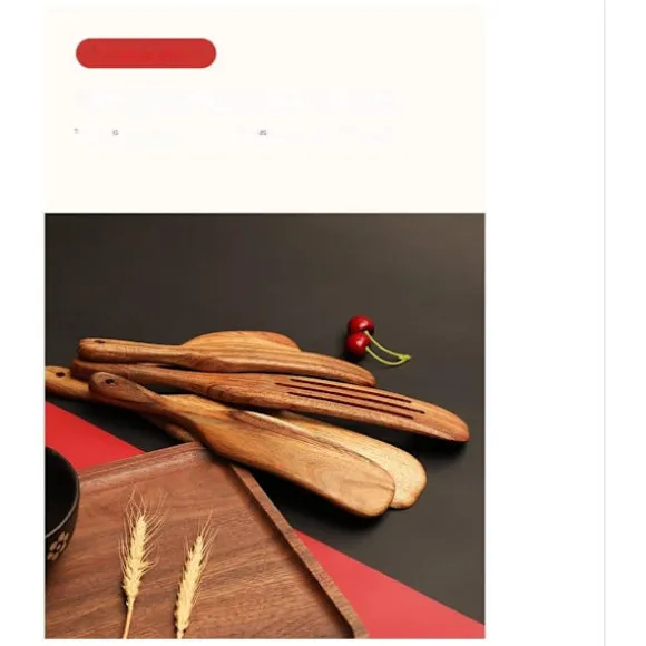 Myqqhbs Spurtle träset handgjort, hållbart, skotskt