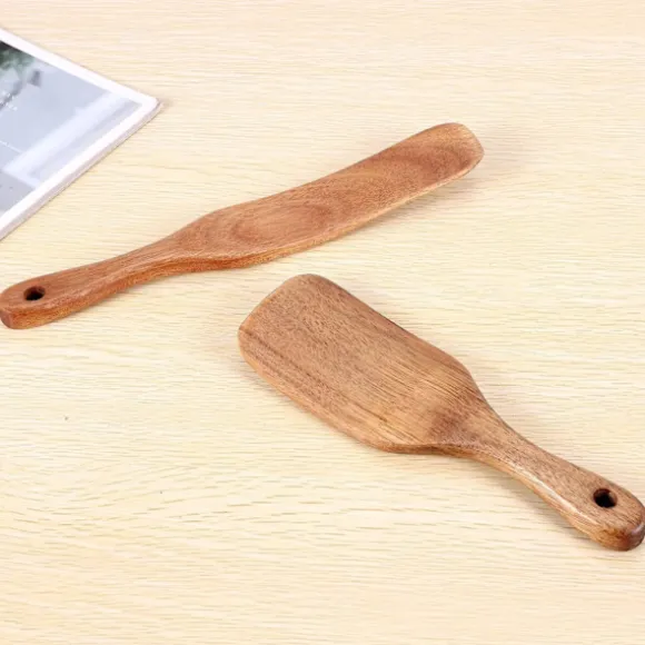 Myqqhbs Spurtle träset handgjort, hållbart, skotskt