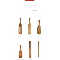 Myqqhbs Spurtle träset handgjort, hållbart, skotskt