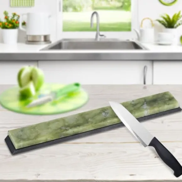 Naturlig Slipsten Slipsten Kniv Polering Slipverktyg Grön 10000#