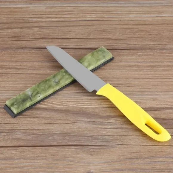 Naturlig Slipsten Slipsten Kniv Polering Slipverktyg Grön 10000#