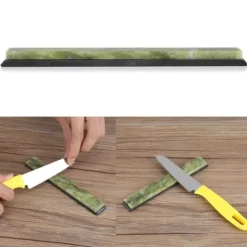 Naturlig Slipsten Slipsten Kniv Polering Slipverktyg Grön 10000#