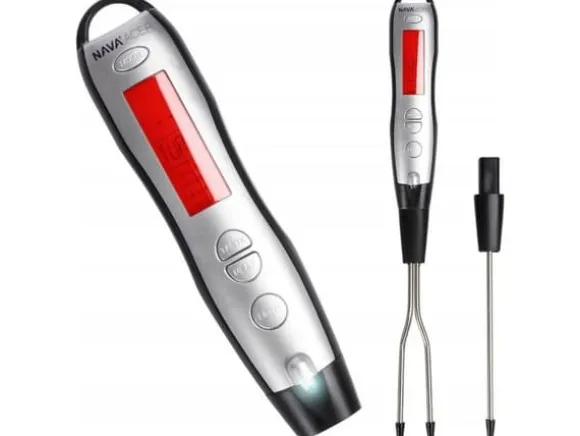 NAVA Digital kökstermometer med gaffel och spett ACER 38,5 cm