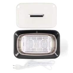 Nedis Ultrasonic Smyckes rengöring | Strömadapter | 220 - 240 V AC 50/60 Hz | 1.8 l | Vit