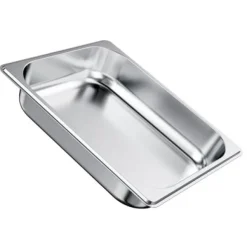 Ångbordsform, 32,5x26,5x6,4 cm, Rostfritt stål, Förvaring