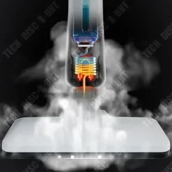 Ångmopp - TD® - Elektrisk rengörare - Sterilisering - Hög temperatur - 301-500 ml