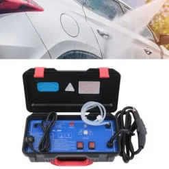 Ångrengörare för bil och hem - Handhållen högtrycksångrengörare - Portabel - Multifunktion - Avfettning & desinficering - För kök och bilinteriör