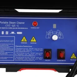 Ångrengörare för bil och hem - Handhållen högtrycksångrengörare - Portabel - Multifunktion - Avfettning & desinficering - För kök och bilinteriör