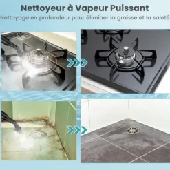 Ångrengörare, 33x13x24.5 cm, Blå