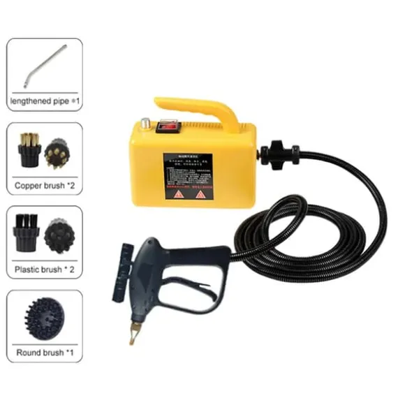 Ångtvätt, Högtemperaturdesinfektion, Mångsidig Ytkompatibilitet,220 V, Gul