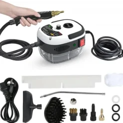 Ångtvätt, Högtryck, Mångsidig Rengöring,VIT, EU, 220 V