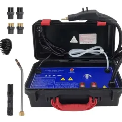 Ångtvätt, Mångsidig Handhållen Design, Högtrycksprestanda,Blå, 220 V