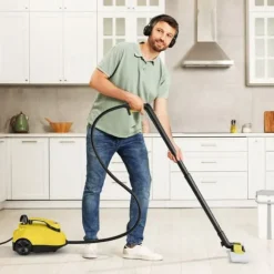 Ångtvätt, 36x26x23 cm, Gul