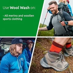 NIKWAX WOOL WASH 5 LITER, tvättmedel ullplagg industri, ulltvättmedel ull dunk