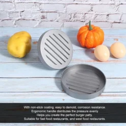 Non-Stick hamburgerpressmaskin - zink aluminiumlegering Patty Form