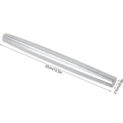 Non-stick rostfritt stål kavel kakdeg rulle bakning bakverk bakform verktyg