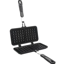 Non-Stick Våffelmaskin med dubbla huvuden för hushållskök