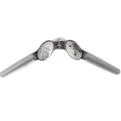 Nötknäckare Multifunktions rostfritt stål Hög hårdhet Korsrandad design Säker ansträngningssparande spak kastanjskärare