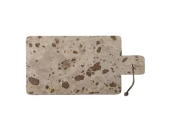 Nukaka skärbräda, brun, marmor