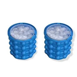 Ny Desigh isbitsbricka isbitsmaskin genie Silikonformar Ice Bucket Ic