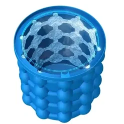 Ny Desigh isbitsbricka isbitsmaskin genie Silikonformar Ice Bucket Ic